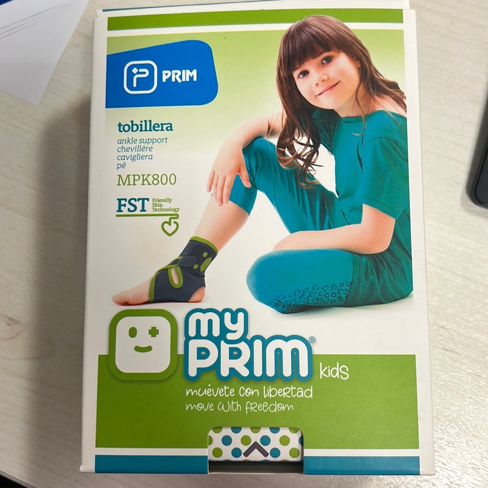 Prim Kids Ankle brace Support breathable Latex Free MPK800 19-22 cm